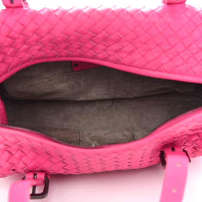 Bottega Veneta Nappa Intrecciato Montaigne Rings Satchel Fuchsia 5 of 10