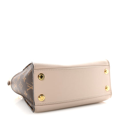 Louis Vuitton Calfskin Monogram On My Side PM Greige 4 of 9