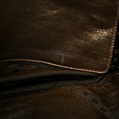 Prada Lace Pizzo S Bowler Oro Lurex 8 of 11
