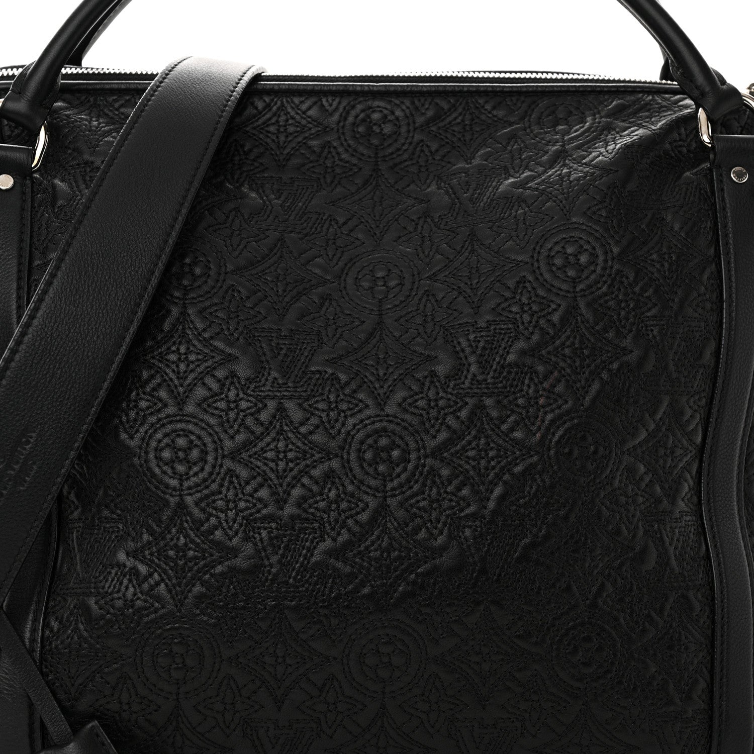 Louis Vuitton Monogram Lambskin Antheia IXIA MM Black 7 of 9