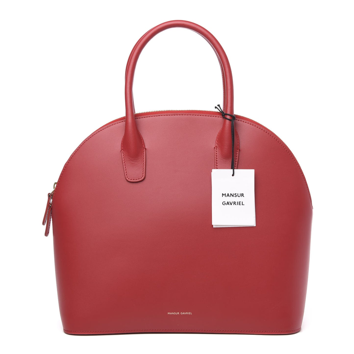 Calfskin Top Handle Rounded Bag Flamma