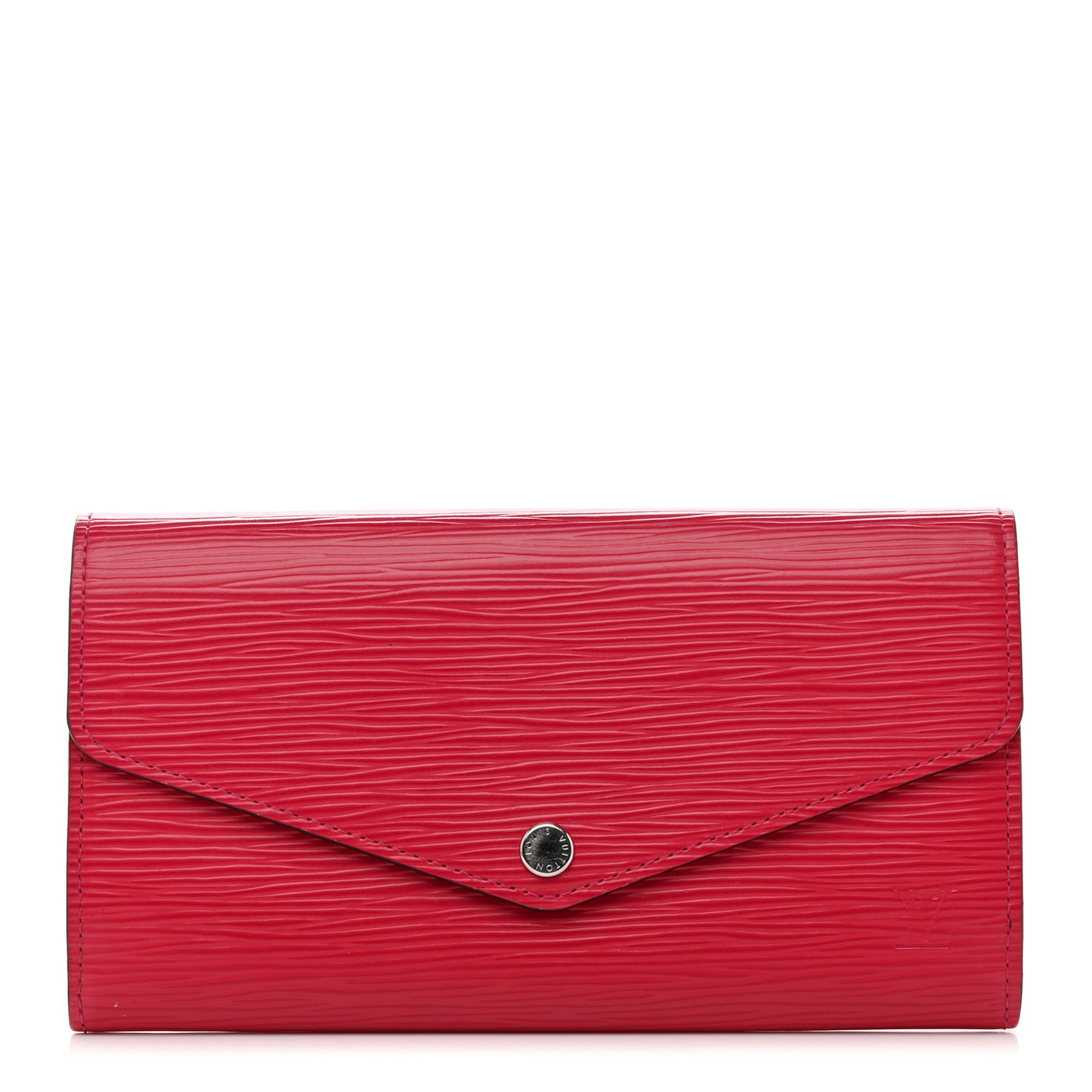 Epi Sarah Wallet NM Coquelicot