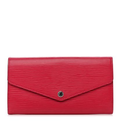 Louis Vuitton Epi Sarah Wallet NM Coquelicot 1 of 7