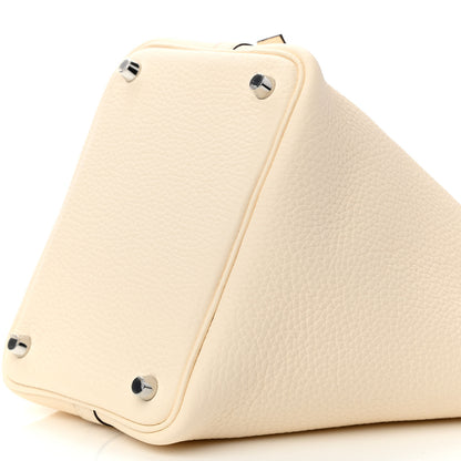 Hermes Taurillon Clemence Picotin Lock 18 PM Nata 9 of 9