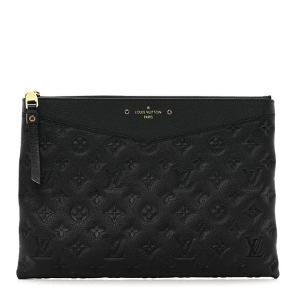 Louis Vuitton Empreinte Daily Pouch Black 1 of 6