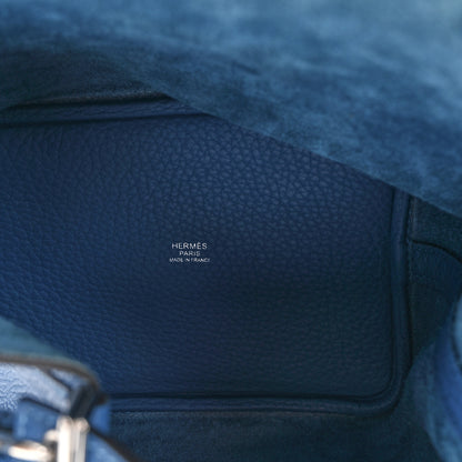 Hermes Taurillon Clemence Picotin Lock 18 PM Bleu Frida 5 of 12
