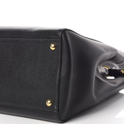 Fendi Vitello Elite Regular 2Jours Tote Black 10 of 10