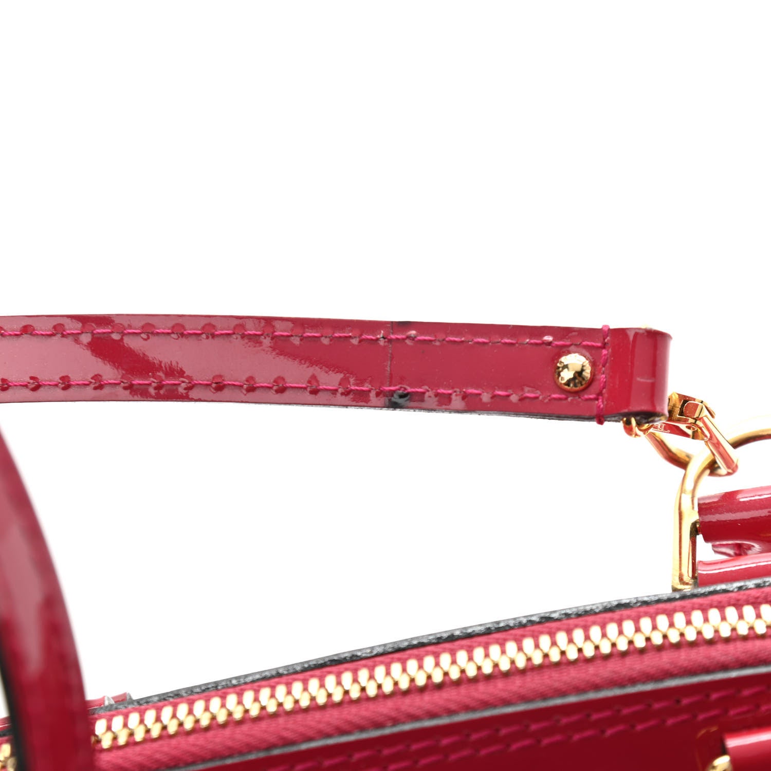 Louis Vuitton Vernis Alma BB Rose Indien 14 of 14