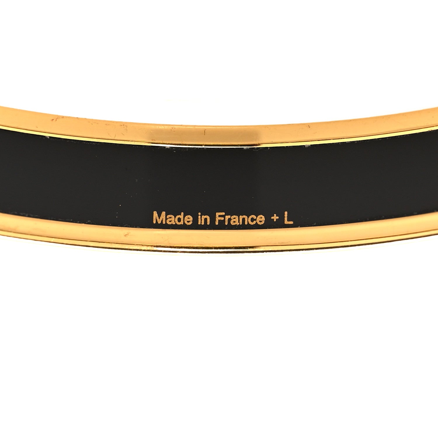 Hermes Enamel Printed Narrow Bracelet 70 5 of 5