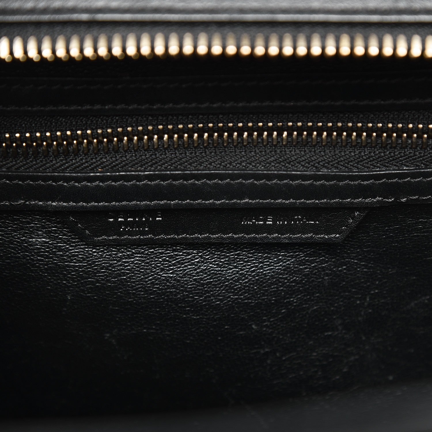 Celine Smooth Calfskin Micro Luggage Black 8 of 16