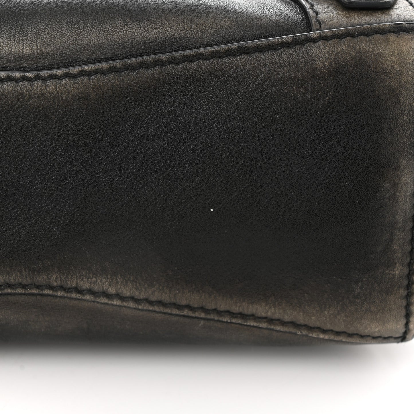 Used Calfskin Black Hardware Mini Neo Classic City Black