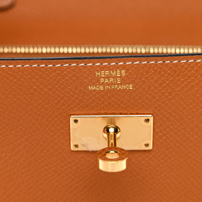 Hermes Epsom Kelly Wallet To Go Toffee 6 of 10