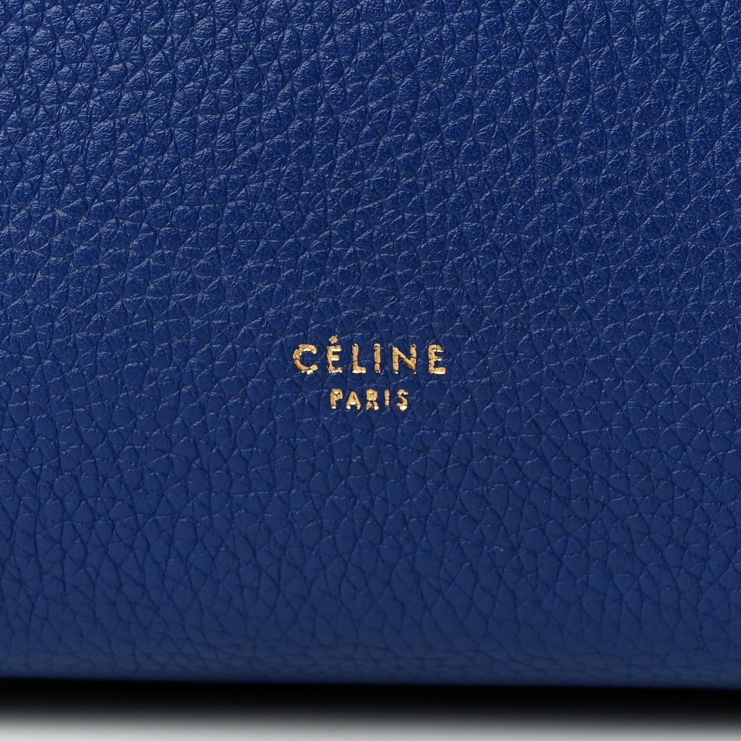 Grained Calfskin Mini Belt Bag Indigo