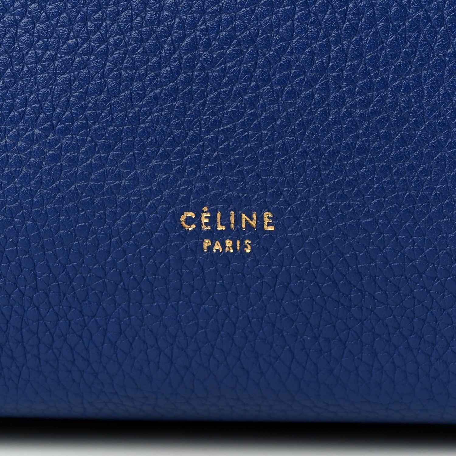 Celine Grained Calfskin Mini Belt Bag Indigo 6 of 16