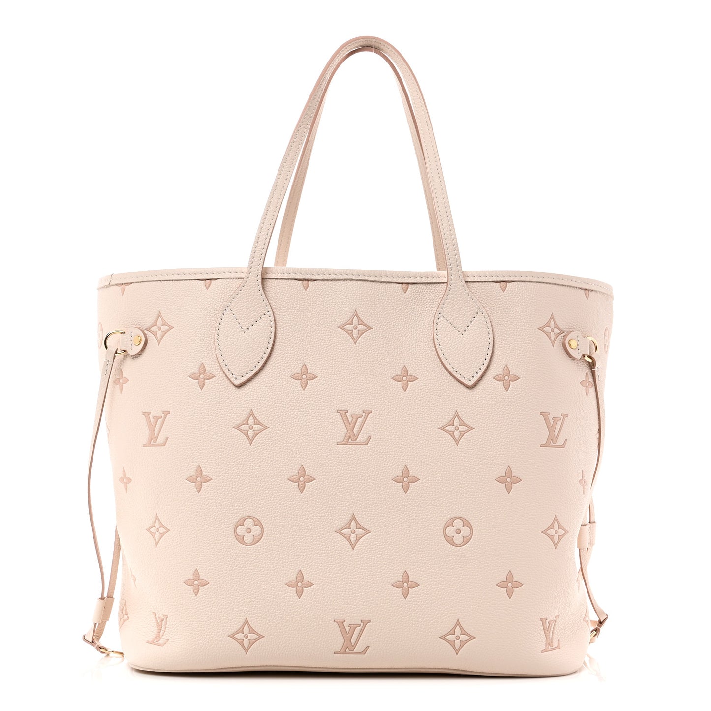 Monogram Debossed Neverfull MM Eden
