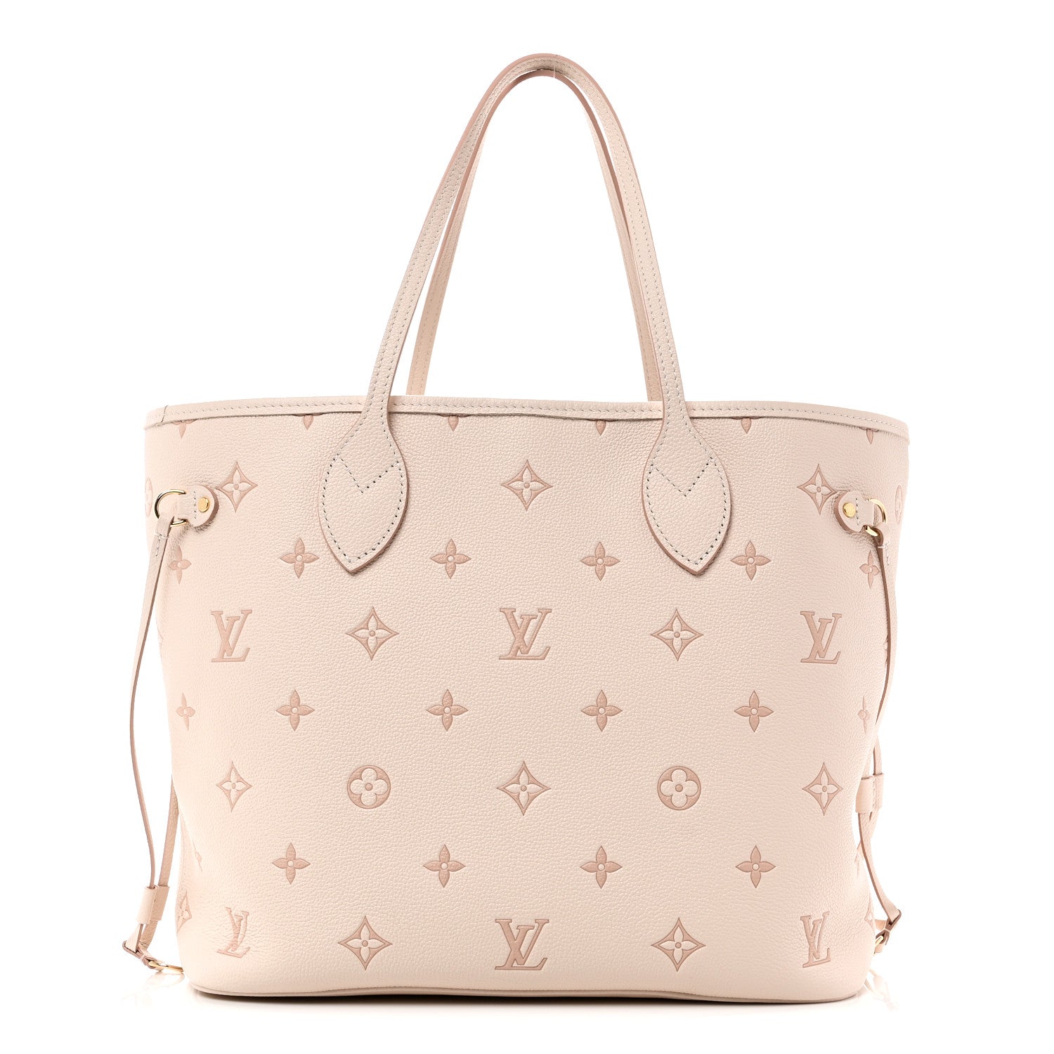 Louis Vuitton Monogram Debossed Neverfull MM Eden 1 of 10