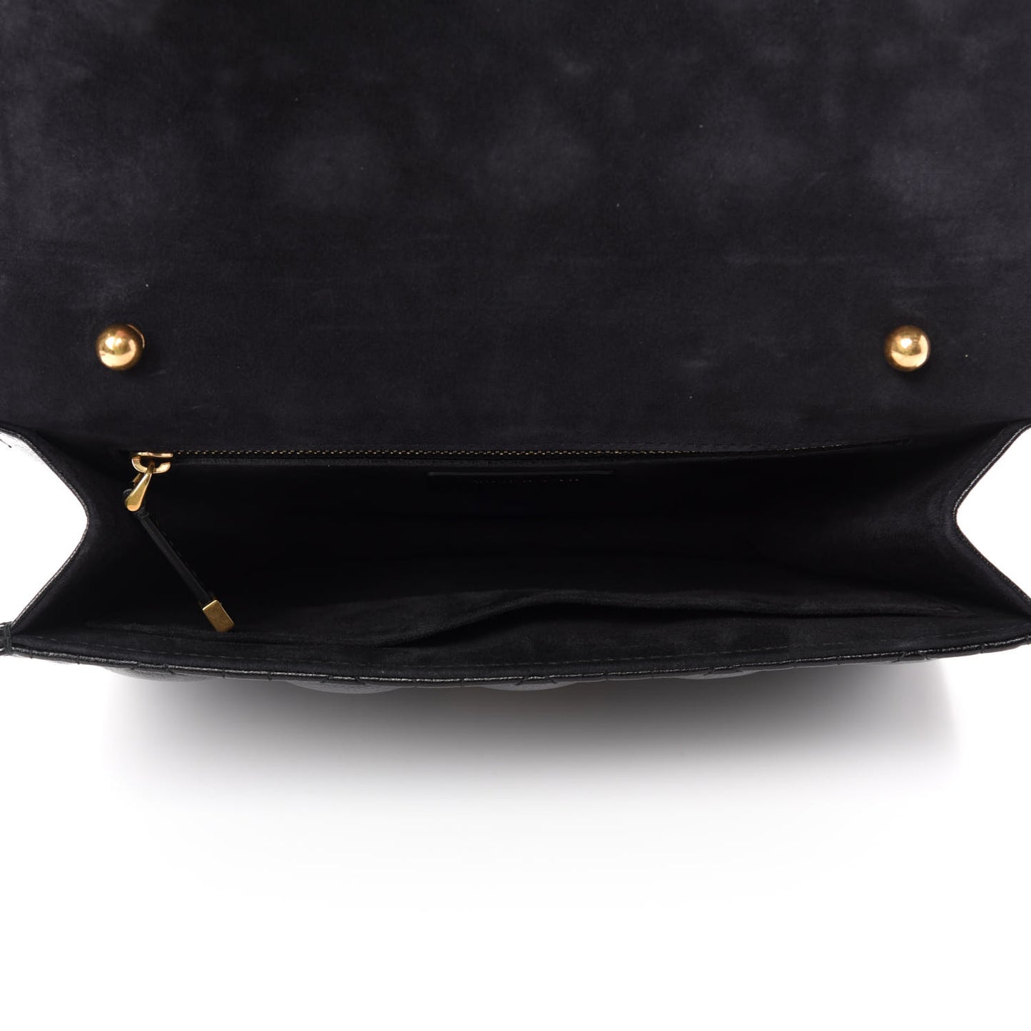 Lambskin Cannage Large Dioraddict Flap J’Adior Strap Black