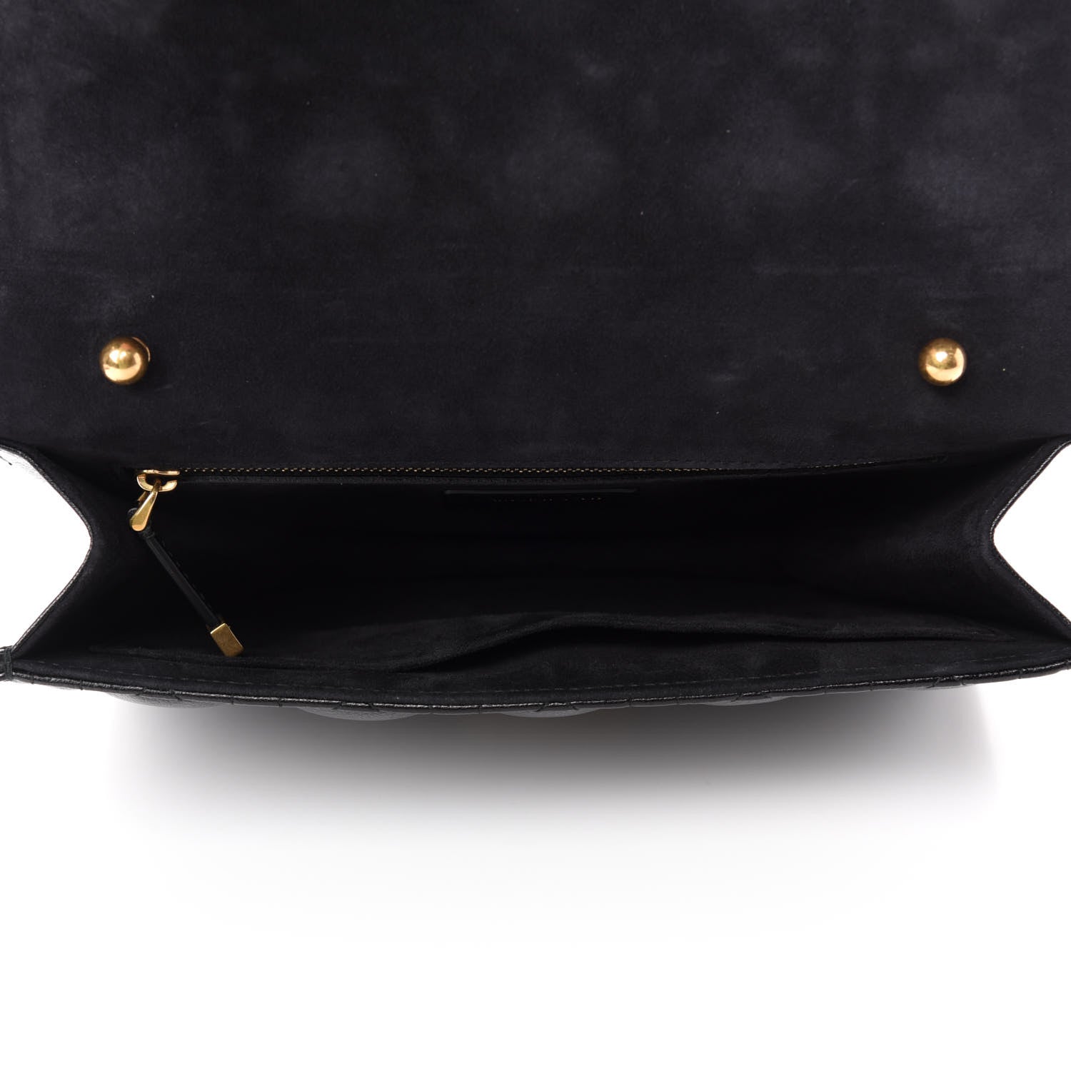 Christian Dior Lambskin Cannage Large Dioraddict Flap J’Adior Strap Black 5 of 10