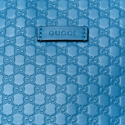 Gucci Soft Microguccissima Dome Satchel Deep Cobalt 11 of 15