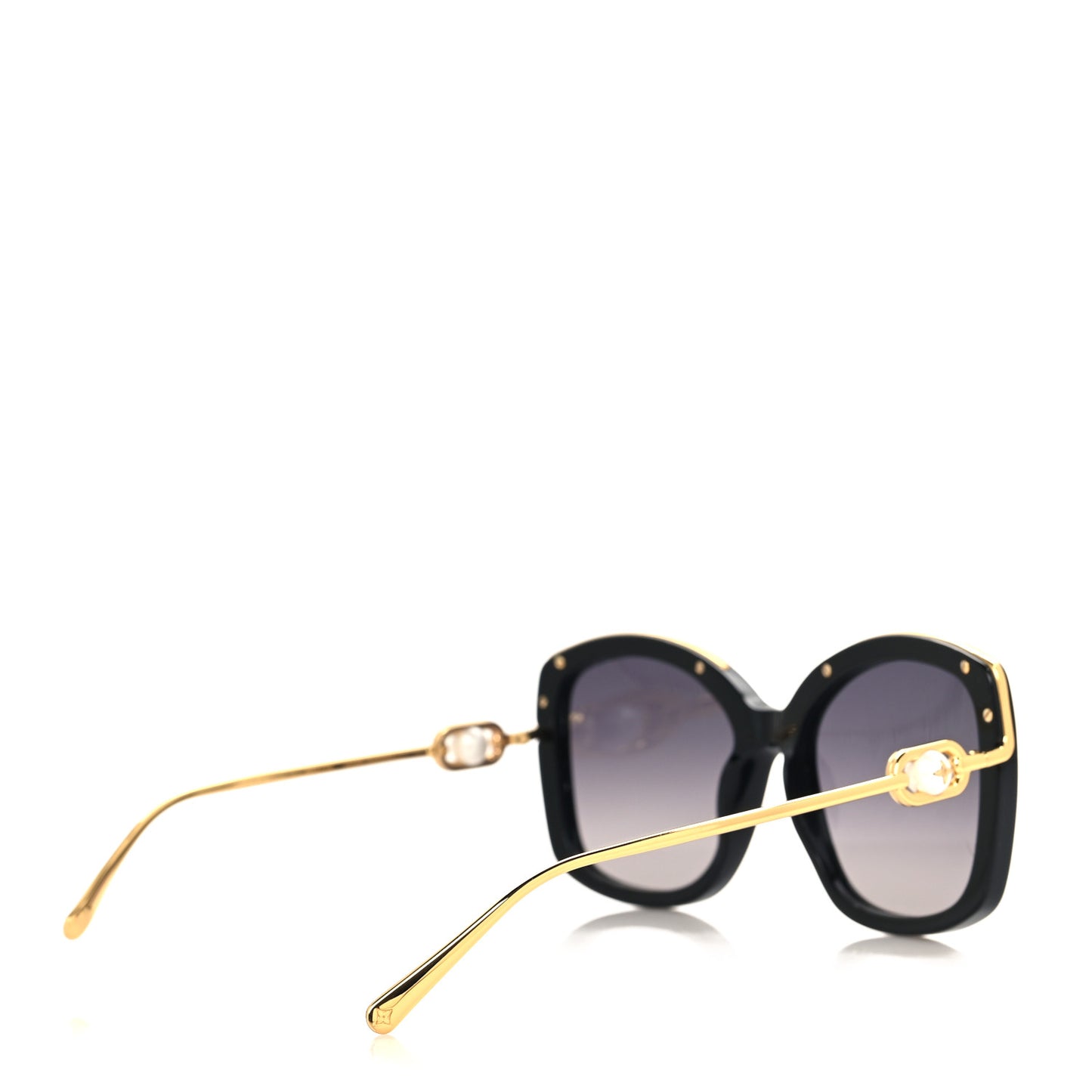 Monogram Pearl Square Z1932W Sunglasses Black