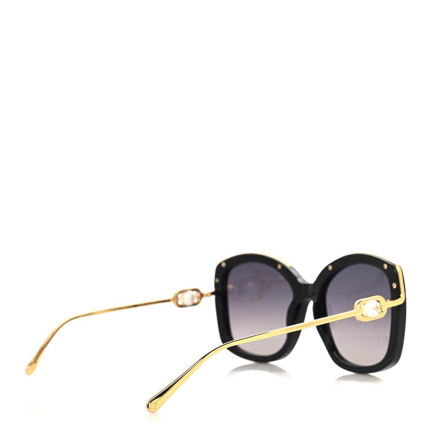 Louis Vuitton Monogram Pearl Square Z1932W Sunglasses Black 4 of 7
