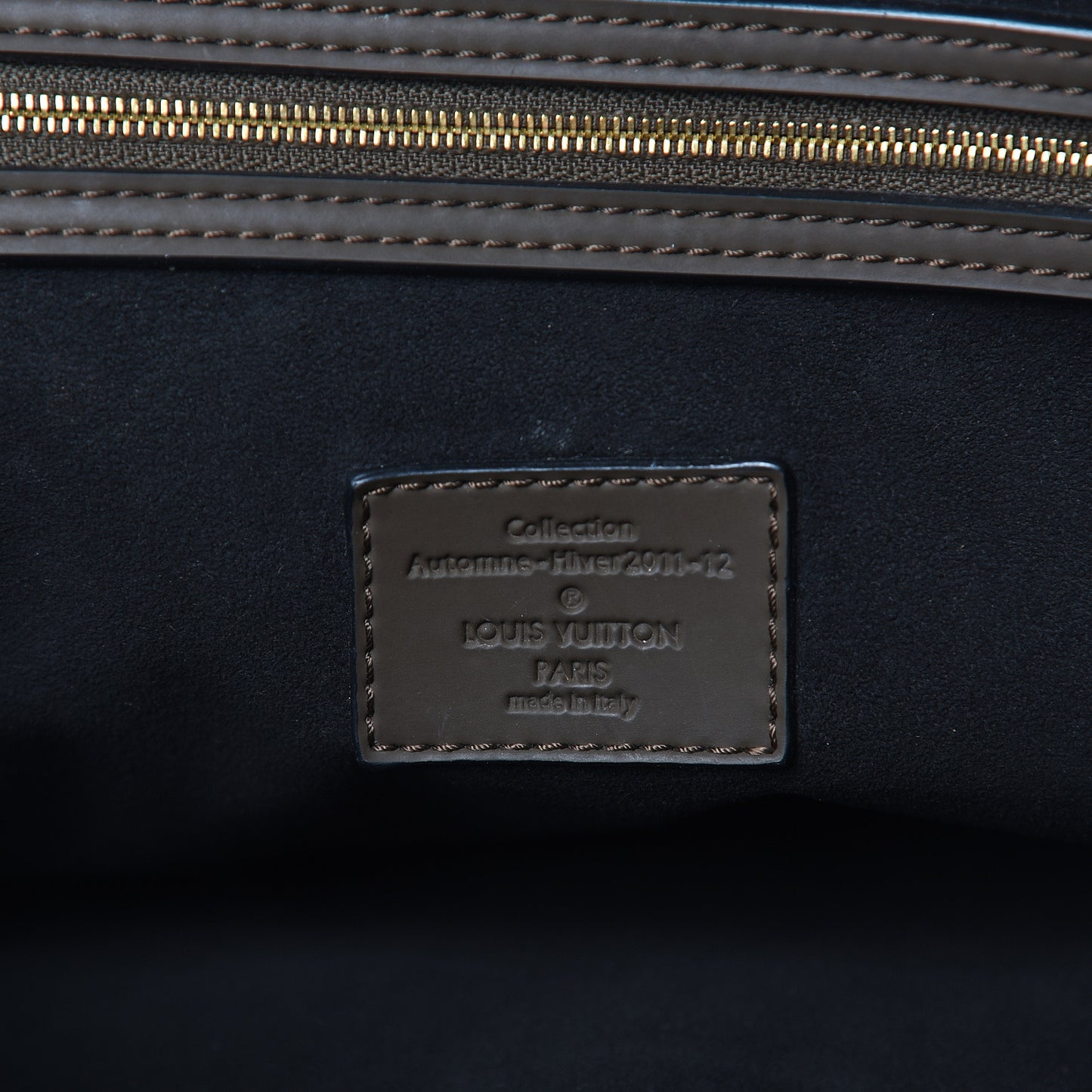 Monogram Addiction Vertical Lockit MM Brown