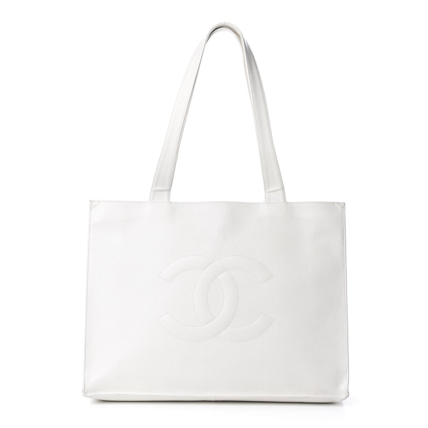 Caviar CC Tote White
