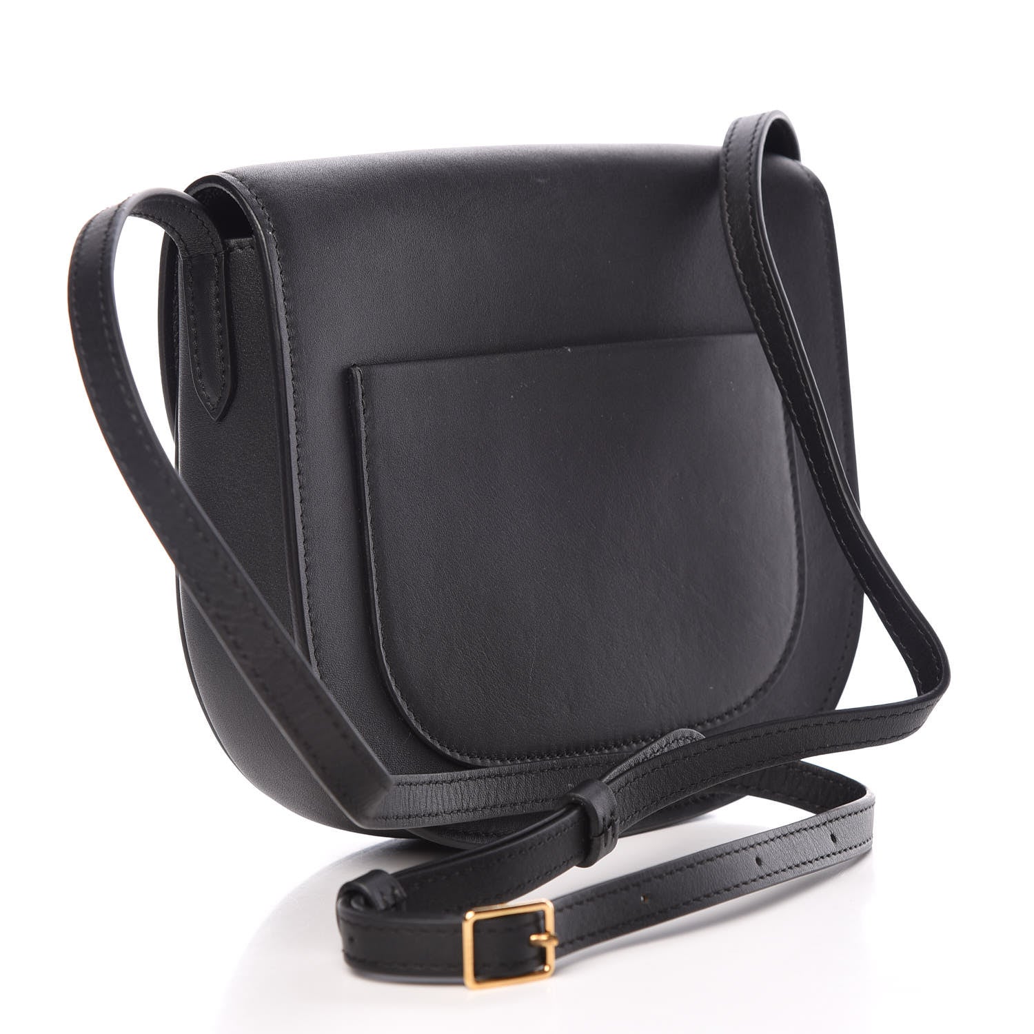 Celine Smooth Calfskin Small Trotteur Black 3 of 10
