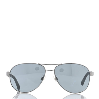Chanel Pilot Summer Aviator Sunglasses 4204-Q Black 2 of 14
