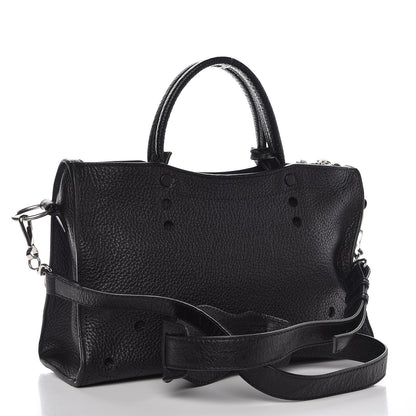 Balenciaga Veau Grana Perforated Blackout Hardware S City Black 10 of 14