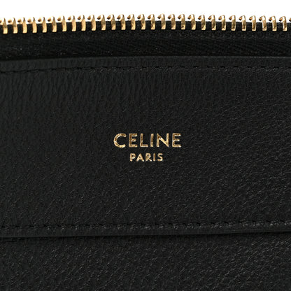 Celine Supple Calfskin Large Romy Shoulder Bag Black 6 of 8
