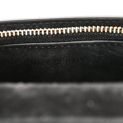 Christian Dior Grained Calfskin Saddle Belt Bag Black 7 of 10