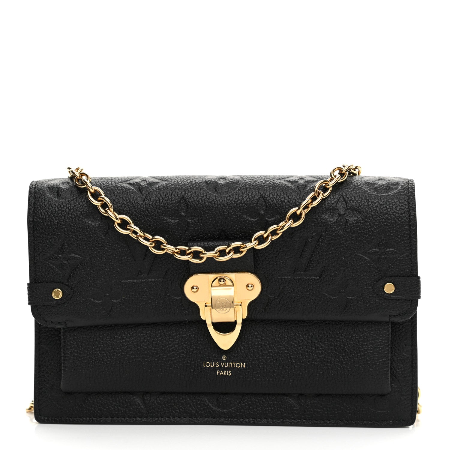 Louis Vuitton Empreinte Vavin Chain Wallet Black 1111557 – FASHIONPHILE