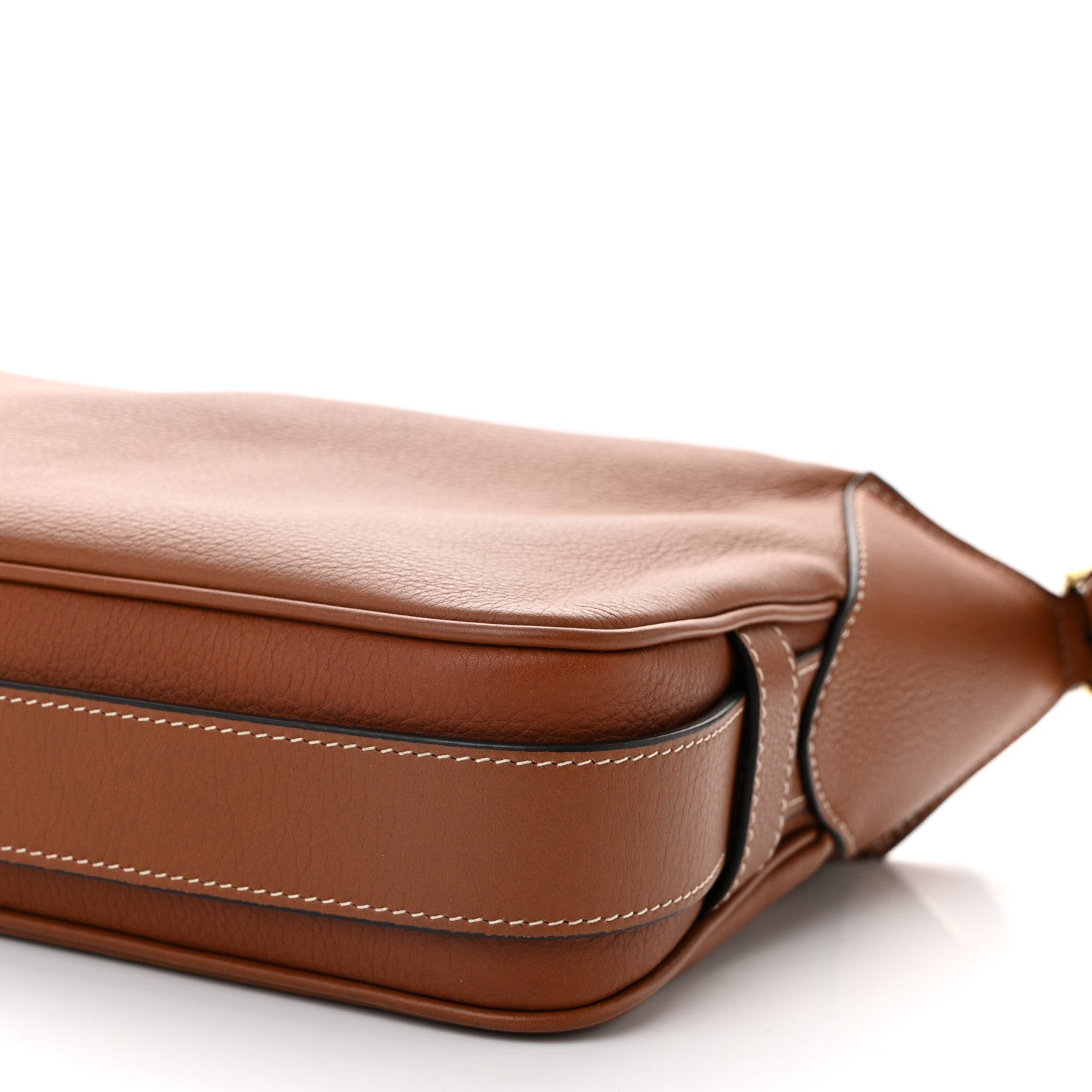 Celine Supple Calfskin Medium Romy Shoulder Bag Tan 11 of 11