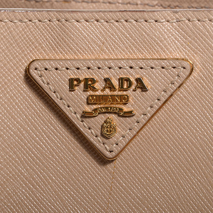 Prada Saffiano Lux Medium Tote Sabbia 3 of 11