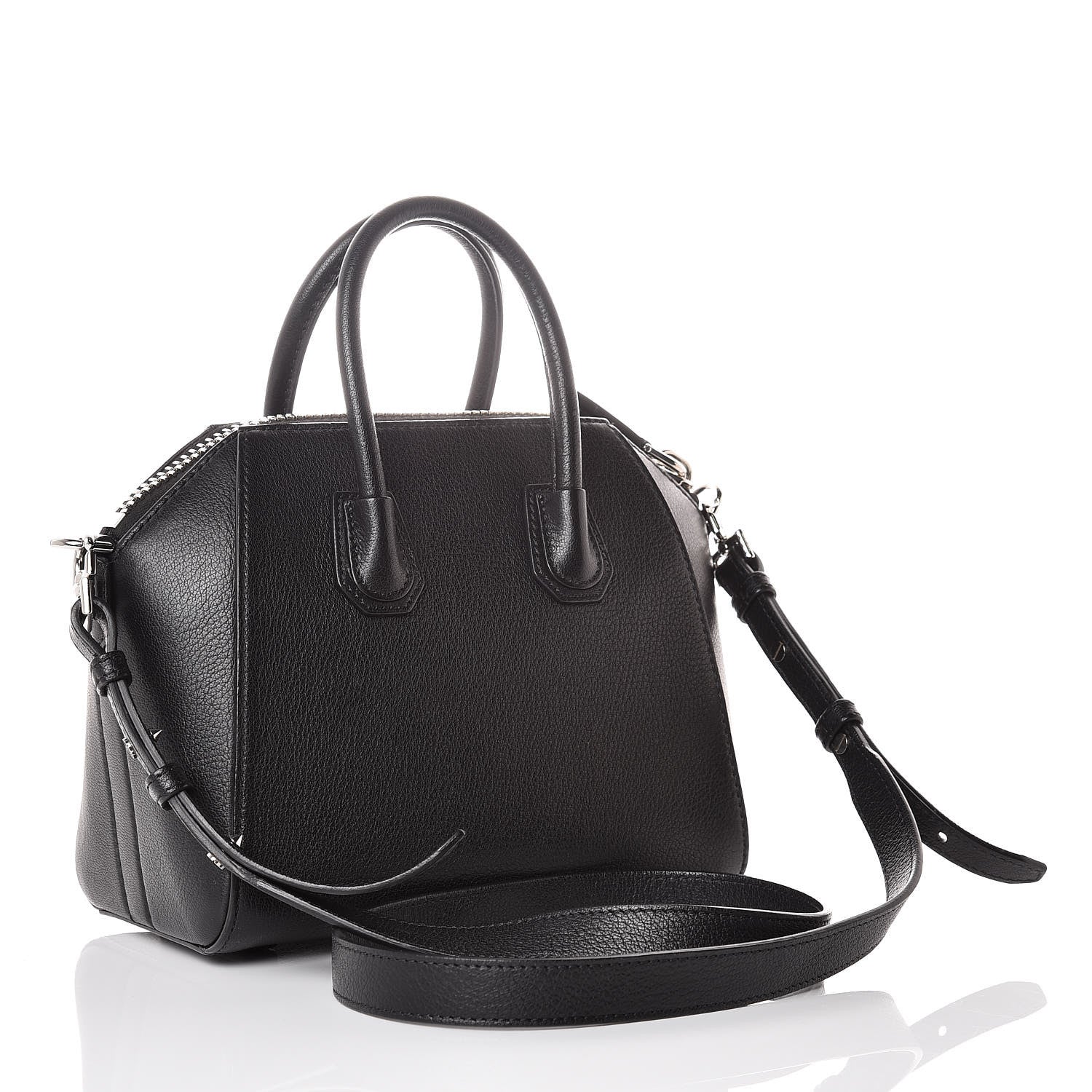Givenchy Sugar Goatskin Mini Antigona Black 4 of 13