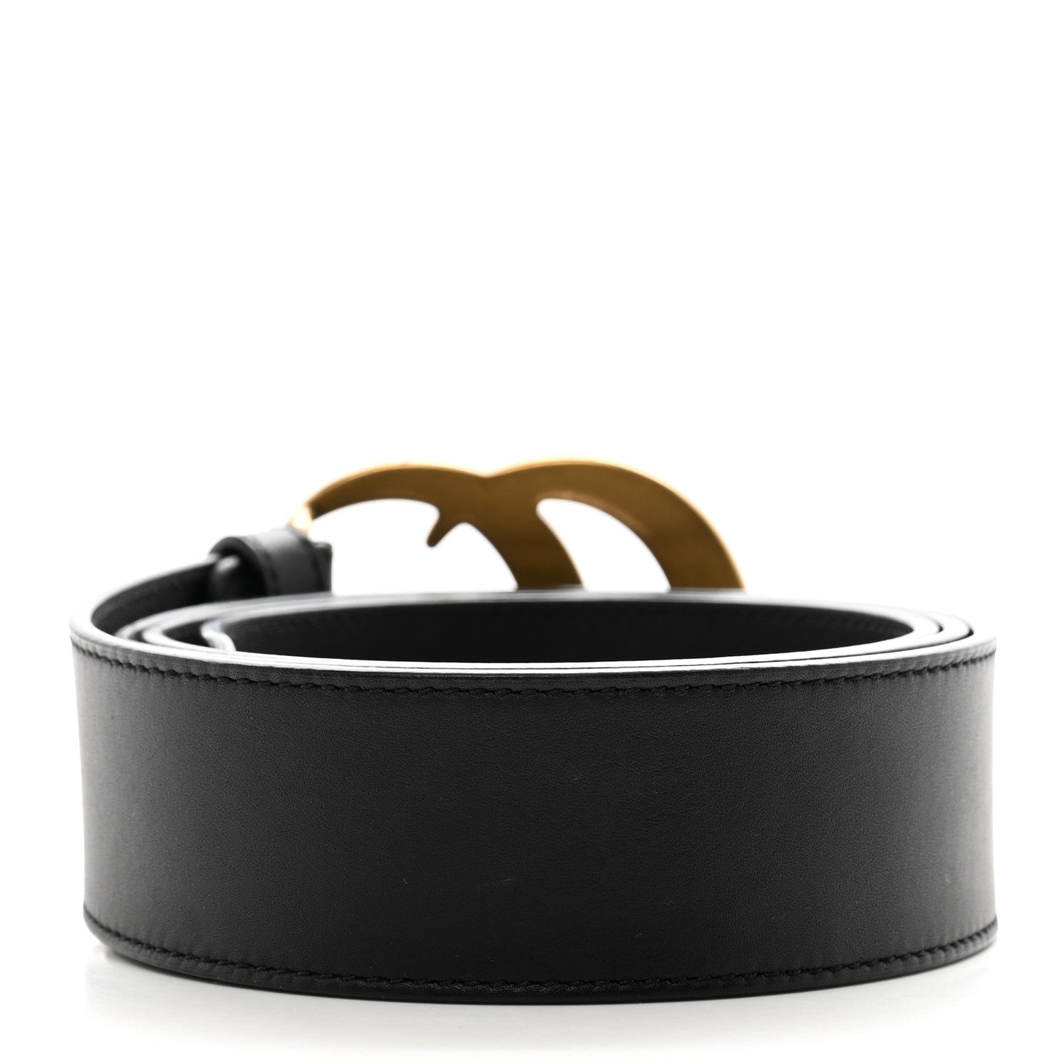 Gucci Calfskin Double G 40mm Belt 95 38 Black 2 of 5
