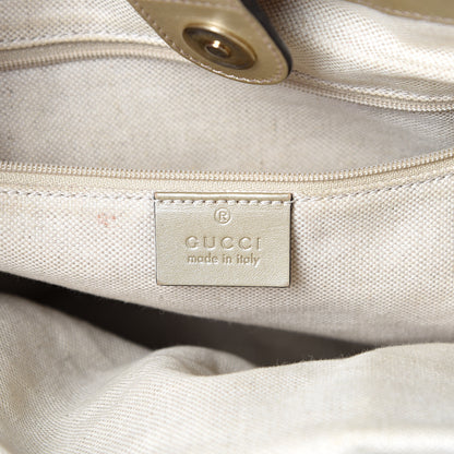 Gucci Monogram Medium Sukey Tote Champagne 5 of 22