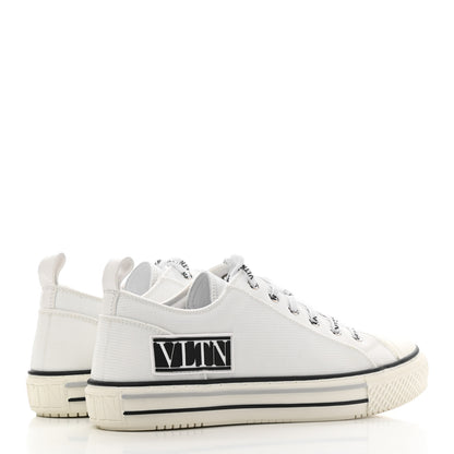 Valentino Garavani Patent Calfskin Womens Giggies Low Top Sneakers 40.5 White 4 of 9