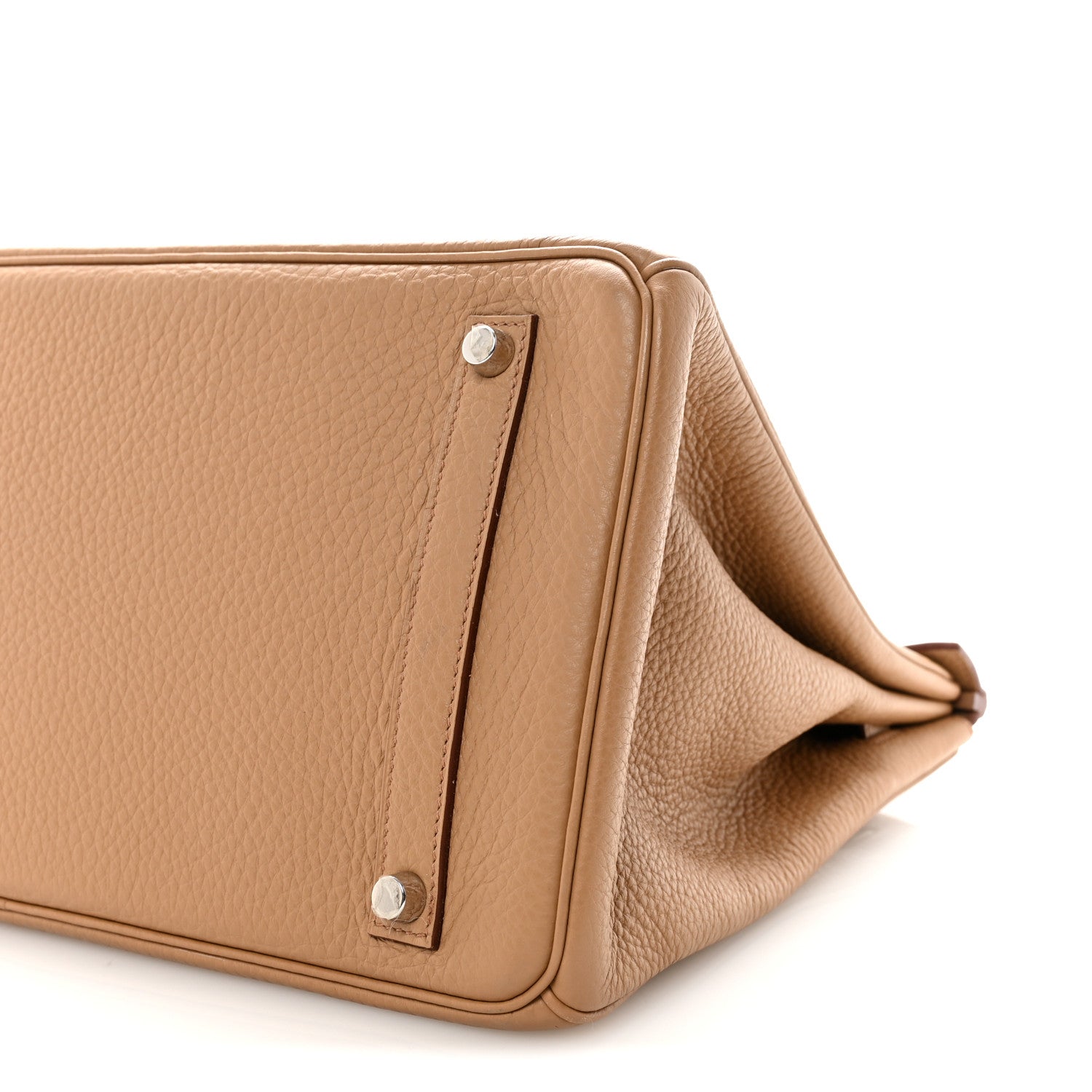 Hermes Taurillon Clemence Birkin 35 Biscuit 10 of 10