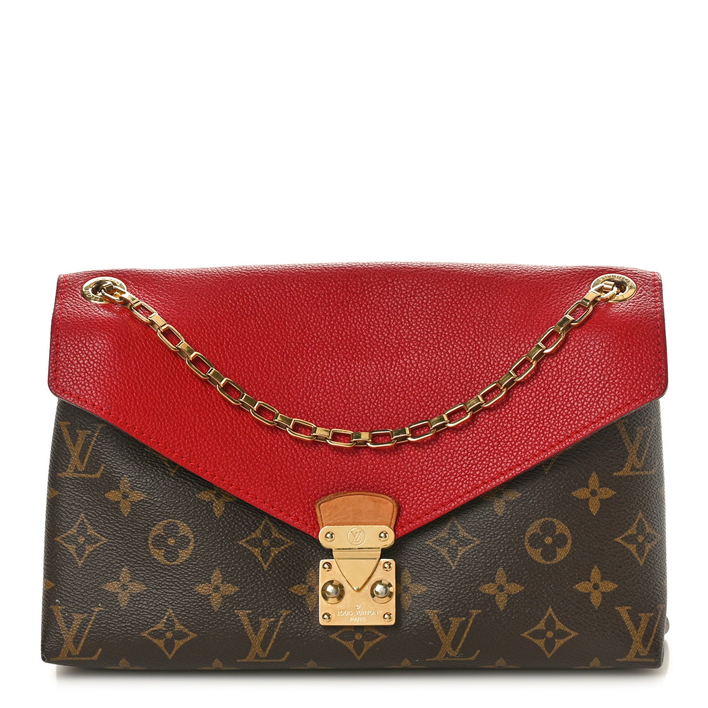 Monogram Pallas Chain Cherry