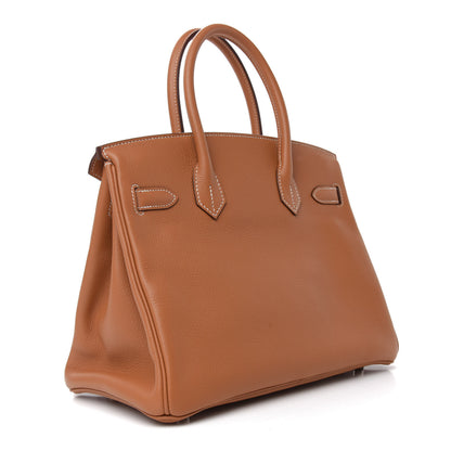 Hermes Taurillon Novillo Birkin 30 Gold 3 of 11