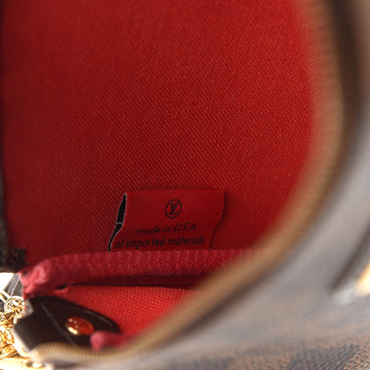 Louis Vuitton Damier Ebene Eva Clutch 7 of 10