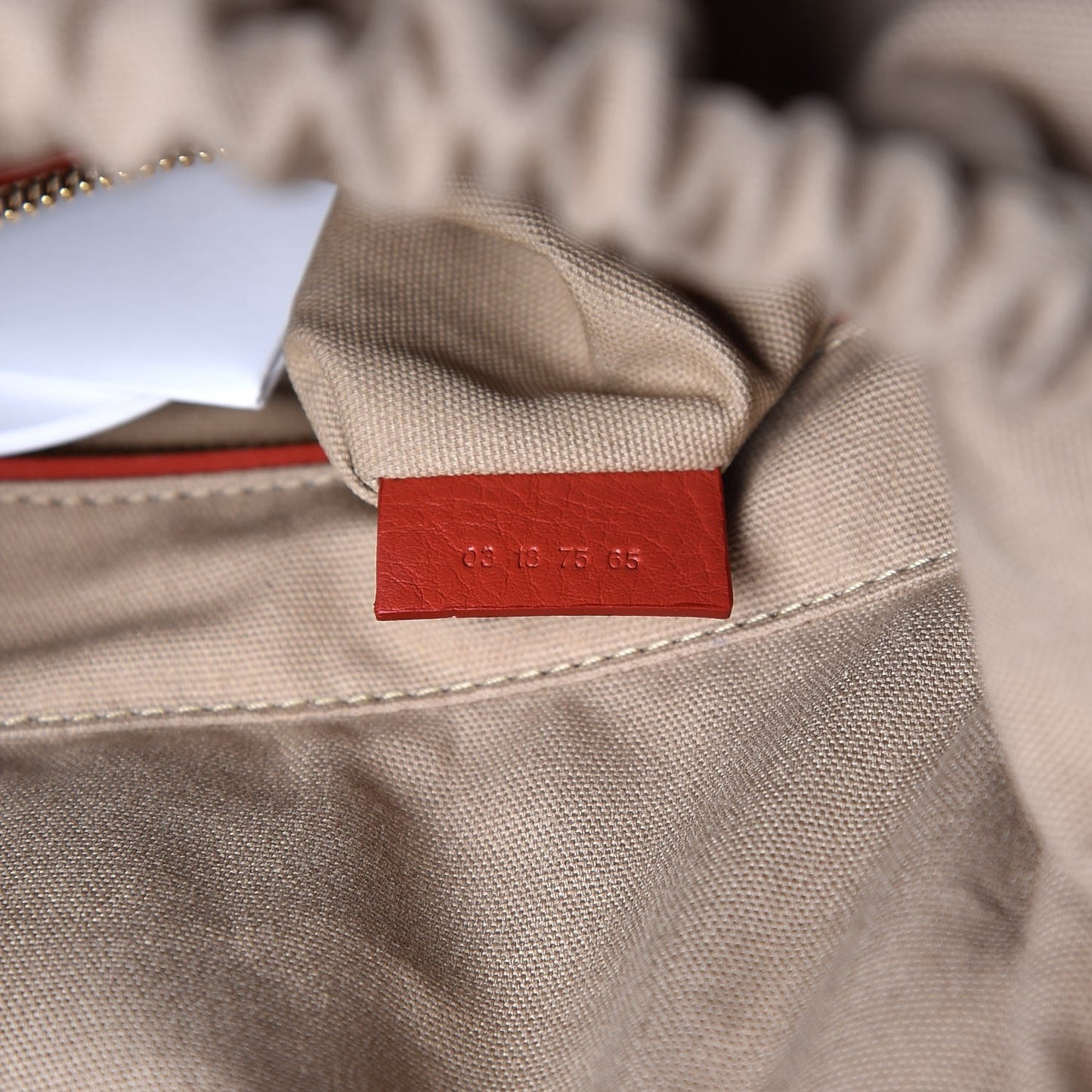 Smooth Calfskin Medium Roy Bucket Bag Earthy Red