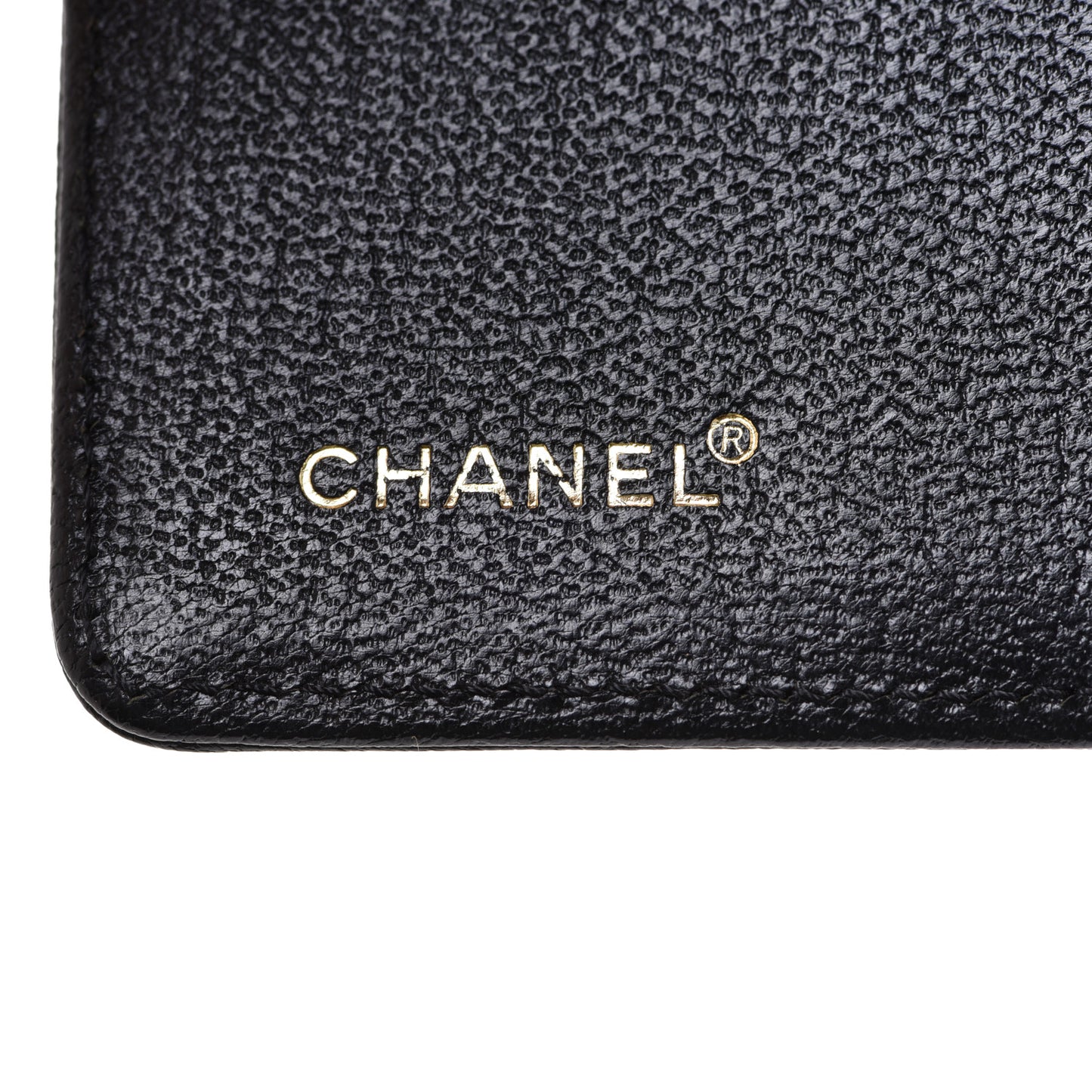 Goatskin Small Ring Agenda Planner Black