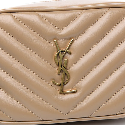 Saint Laurent Calfskin Matelasse Monogram Lou Belt Bag Dark Beige 4 of 8