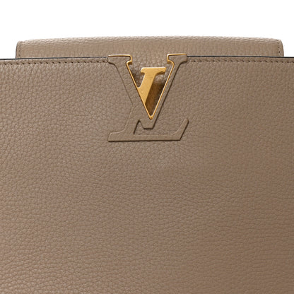 Louis Vuitton Taurillon Capucines MM Galet 7 of 9