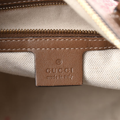 Gucci GG Supreme Monogram Medium Nice Boston Red 6 of 22