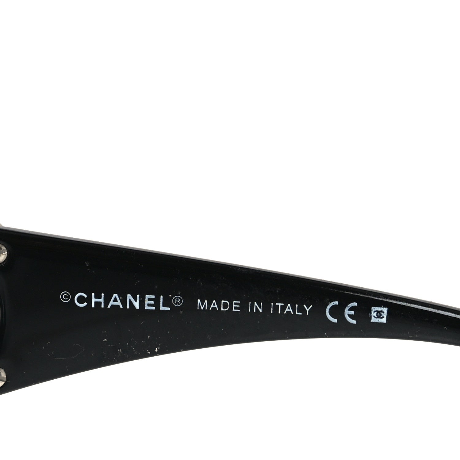 Chanel Acetate CC Sunglasses 6014 Black 5 of 7