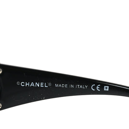 Chanel Acetate CC Sunglasses 6014 Black 5 of 7